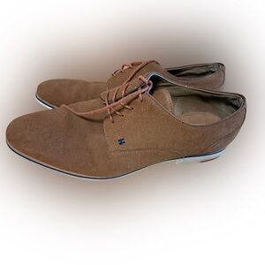 Aldo Brown Suede Lace-Up Shoes